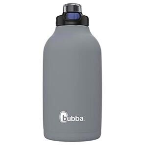 Bubba Radiant 64oz Gray Vacuum Insulated Stainless Steel Growler Push Button Lid